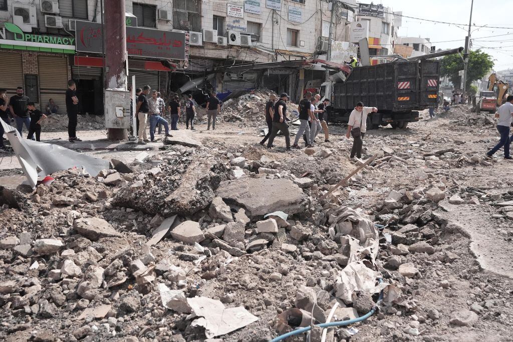 Imágenes de la destrucción en Jenin que dejó la última incursión militar de Israel en zonas de Cisjordania en la Palestina ocupada