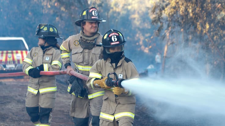 Senapred declara alerta roja en La Estrella por incendio forestal