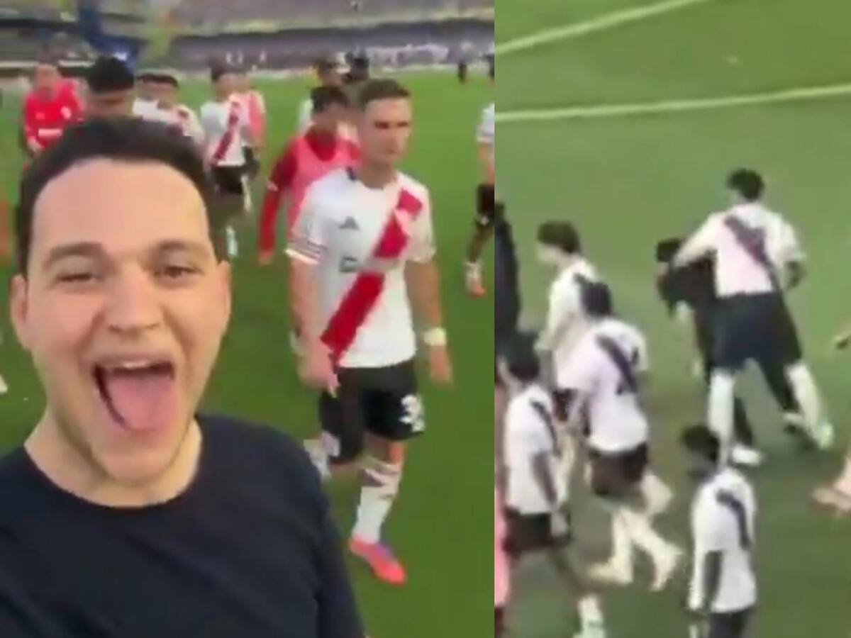 “Intentó sacarme el celular”: los descargos del hincha de Boca que fue agredido por Maxi Salas tras el Superclásico argentino