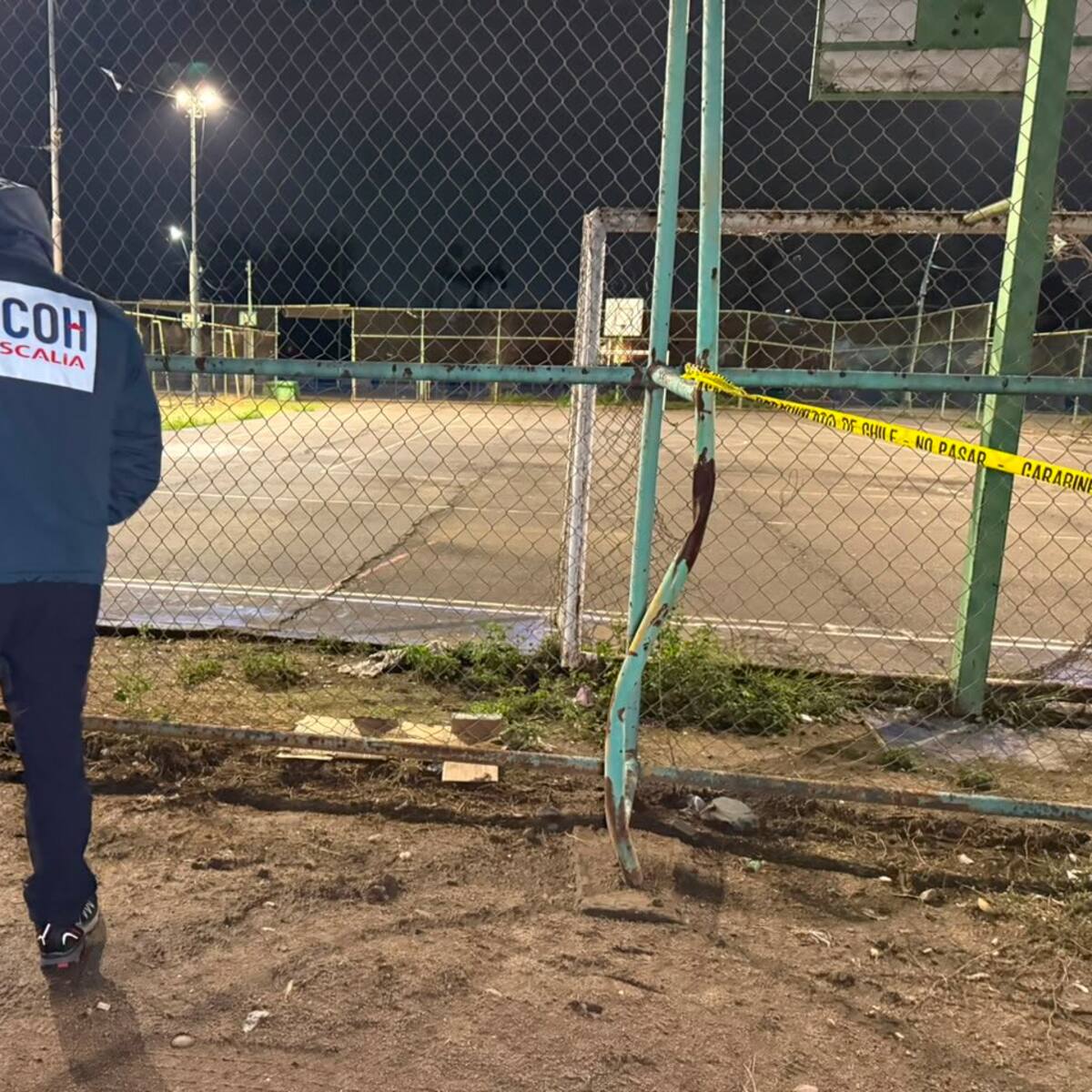 Hombre muere tras ser baleado en una multicancha de Quilicura