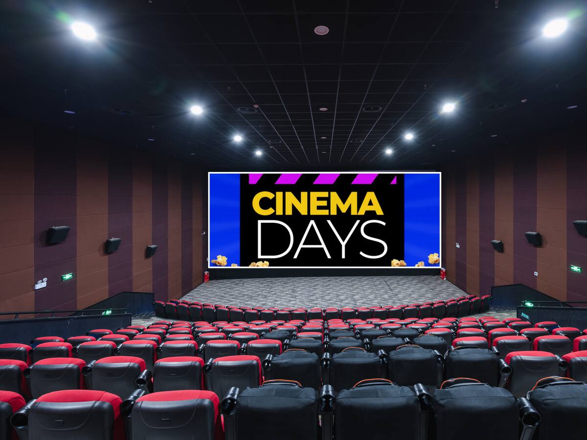Cinema Days 2024: las salas de cine del país abrirán con un precio rebajado durante tres días