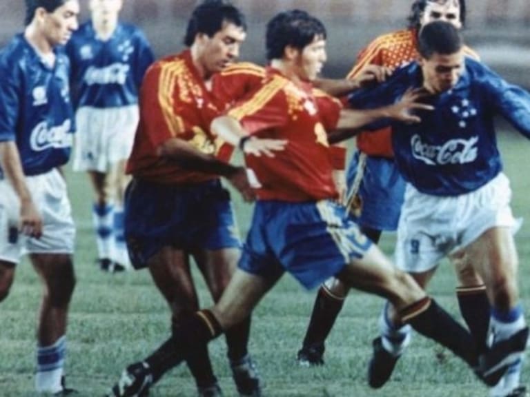 Mario Lucca recordó la victoria de Unión Española ante Cruzeiro por los octavos de final de la Copa Libertadores en 1994