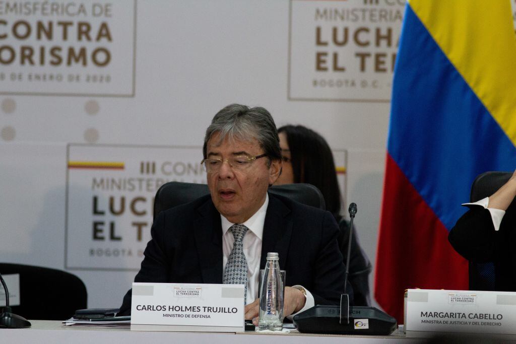 El fallecido ministro colombiano Carlos Trujillo