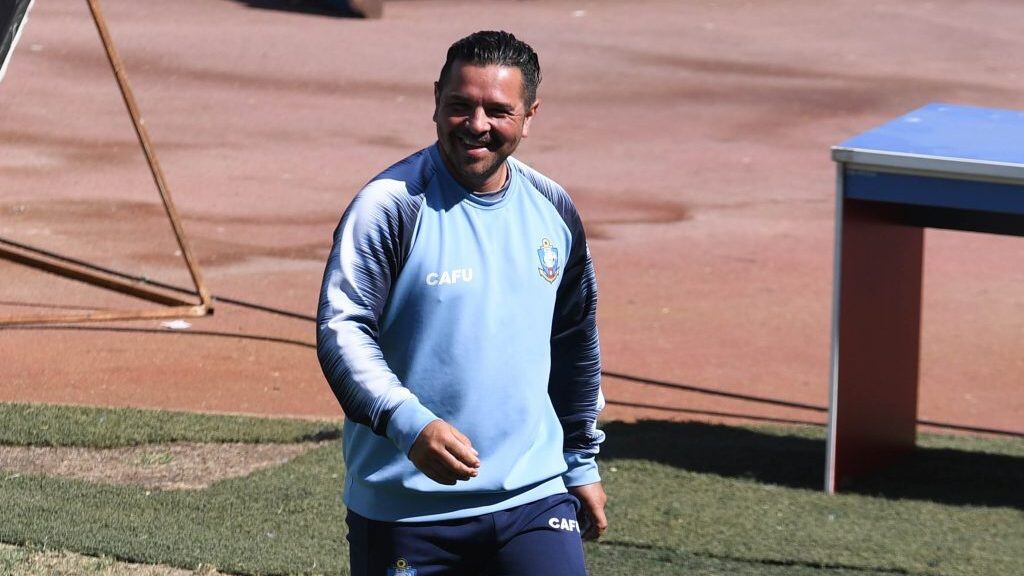11 DE ENERO 2021 / ANTOFAGASTA Director Técnico de Deportes Antofagasta Hector Tapia hace ingreso al campo de juego  , durante el partido valido por la Vigésimo novena fecha del Campeonato Nacional AFP Plan Vital 2020, entre Deportes Antofagasta vs Deportes La Serena , disputado en el Estadio Calvo &amp; Bascuñan
FOTO CAMILO ALFARO / AGENCIAUNO