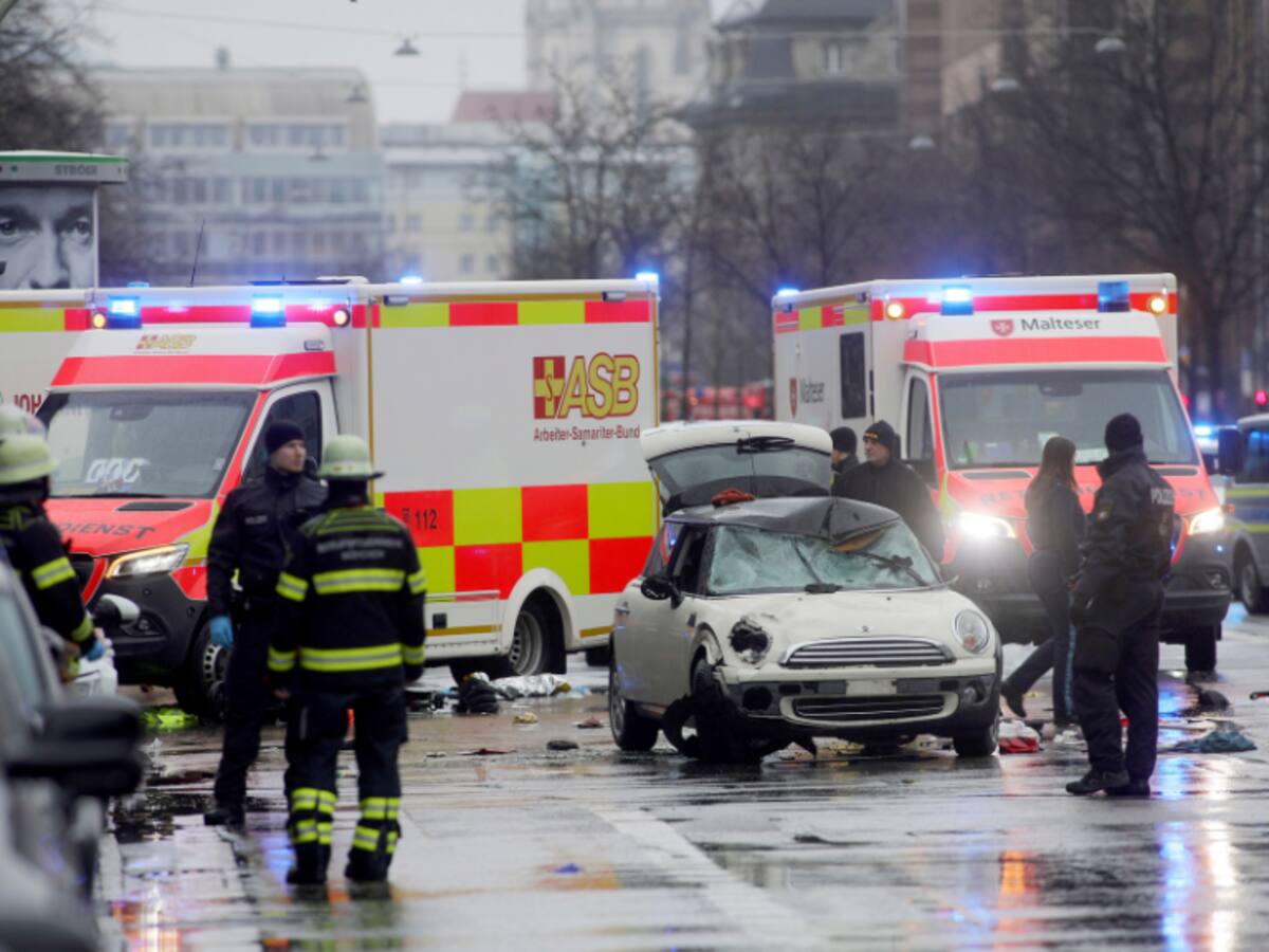 Atropello múltiple en Alemania deja 28 heridos: se desarrollaba manifestación sindical