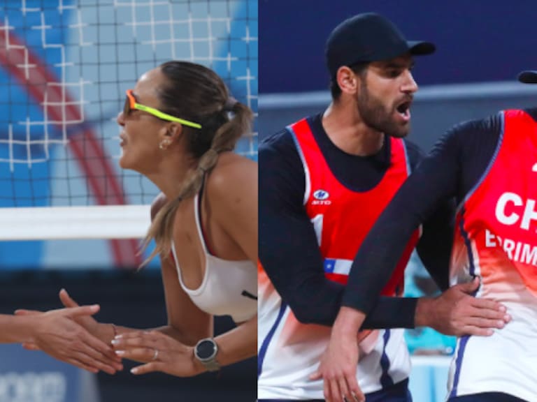 Chile tiene un debut perfecto en el vóleibol playa de Santiago 2023
