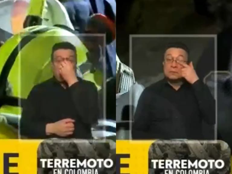 Intérprete de lengua de señas de Canal 13 se quiebra en vivo: noticia lo emocionó hasta las lágrimas