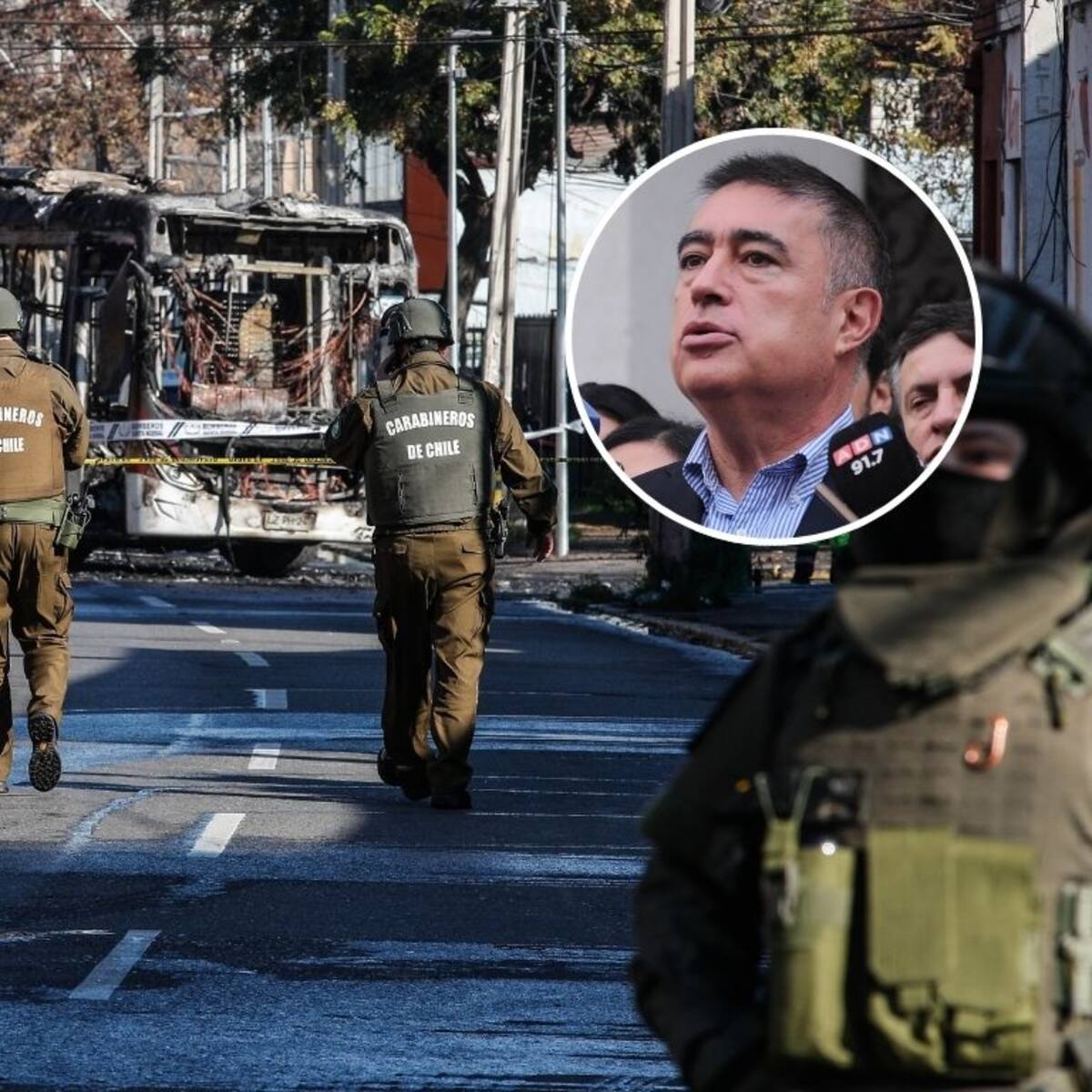 Alcalde Desbordes denuncia que rector del INBA fue atacado con bombas molotov: “Gracias a Dios no estaban encendidas”