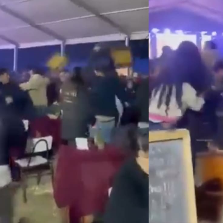 Fueron a por la Cruz de Mayo y terminaron en la Cruz Roja: fiesta en Yumbel termina en violenta batalla campal