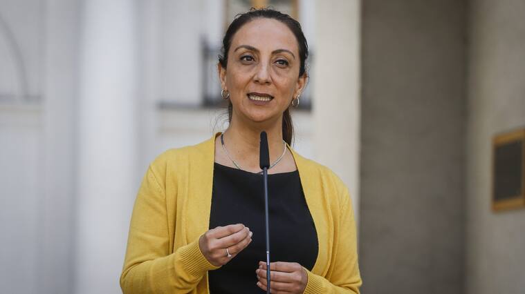 21 de octubre del 2019/SANTIAGOMinistra Cecilia Pérez, habla tras el comité político.
FOTO: SEBASTIAN BELTRAN GAETE/AGENCIAUNO