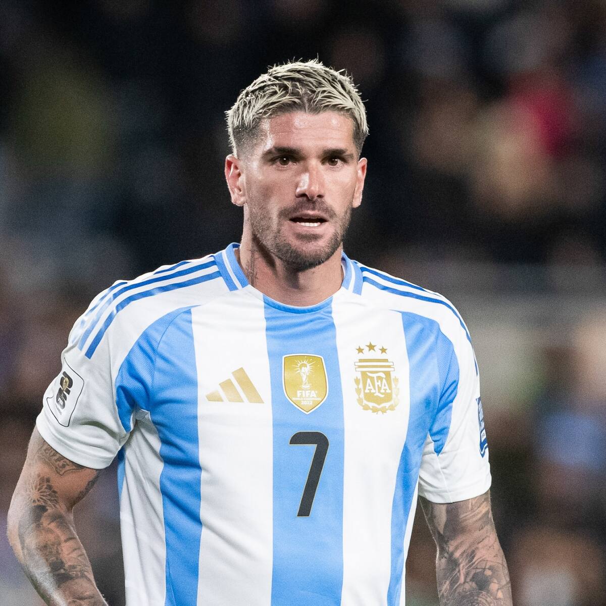 Mencionó a Chile: los descargos de Rodrigo De Paul tras la derrota de Argentina ante Colombia