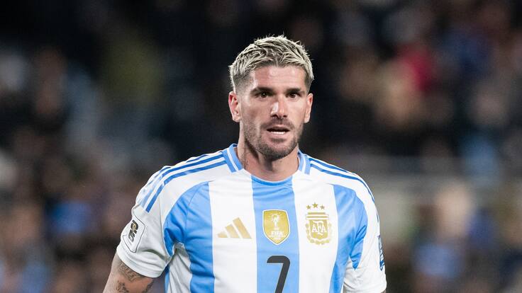Mencionó a Chile: los descargos de Rodrigo De Paul tras la derrota de Argentina ante Colombia