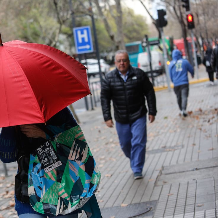 Lluvia en Santiago seguirá: este es el día “clave” en que habrá precipitaciones el fin de semana