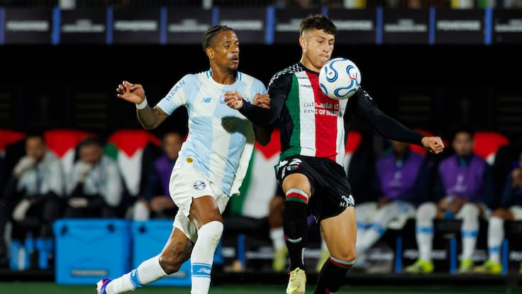 Palestino cae ante Gremio en Porto Alegre por la fase de grupos de la Copa Sudamericana