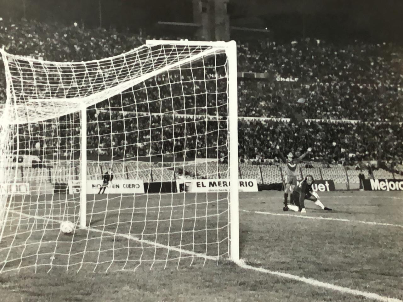 Cristián Montecinos en el Centenario