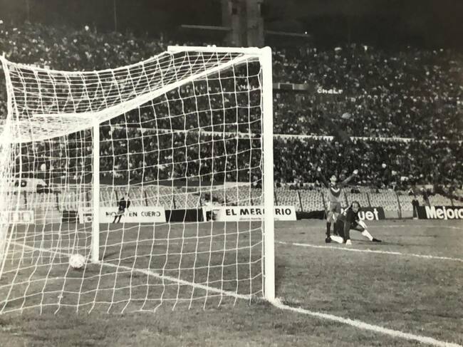 Cristián Montecinos en el Centenario