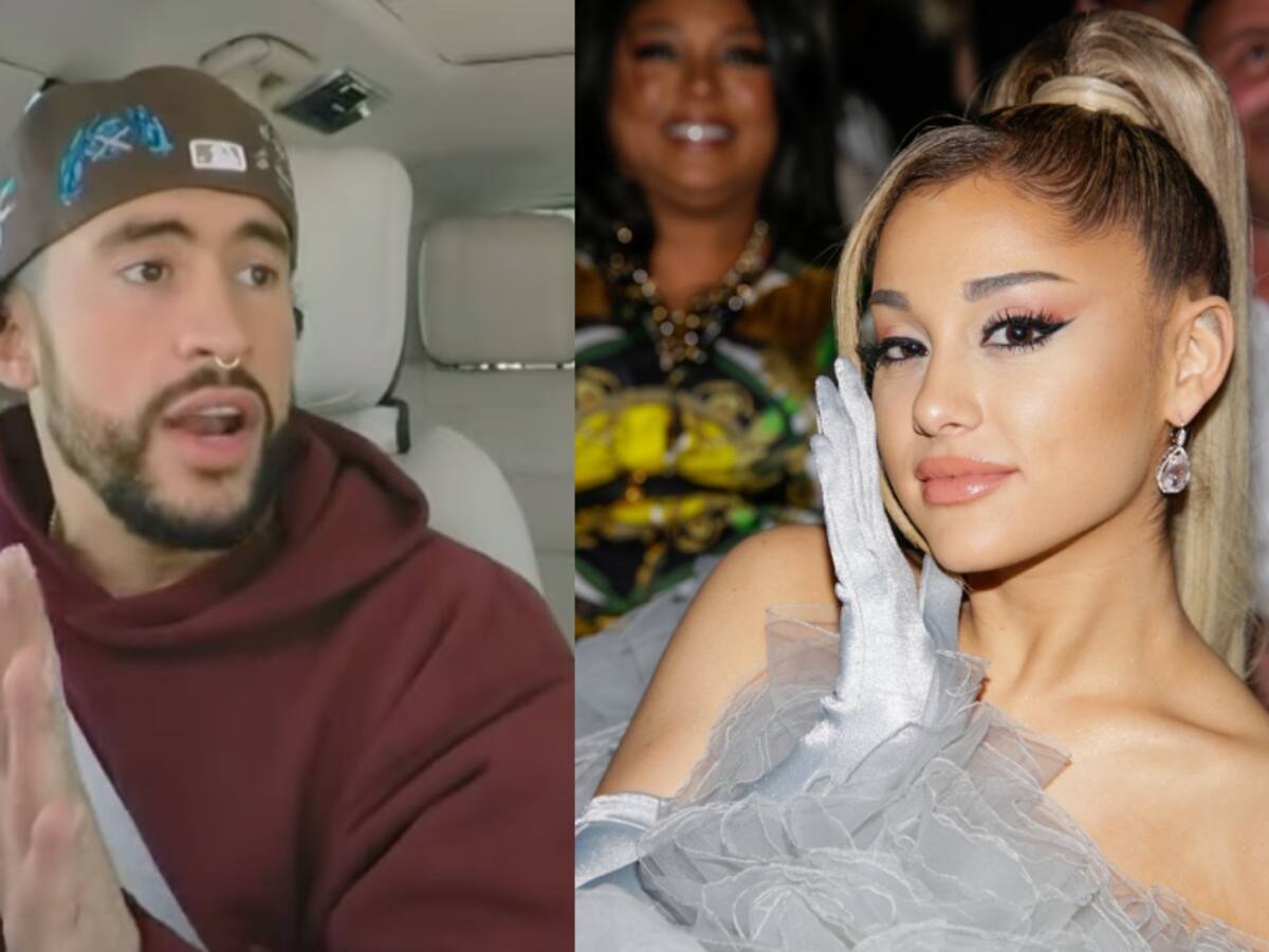 Con una de Ariana Grande: Bad Bunny sorprende cantando en inglés en Carpool Karaoke