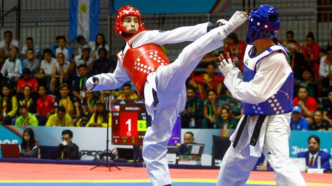 Ignacio Morales es tricampeón del taekwondo en Juegos Sudamericanos