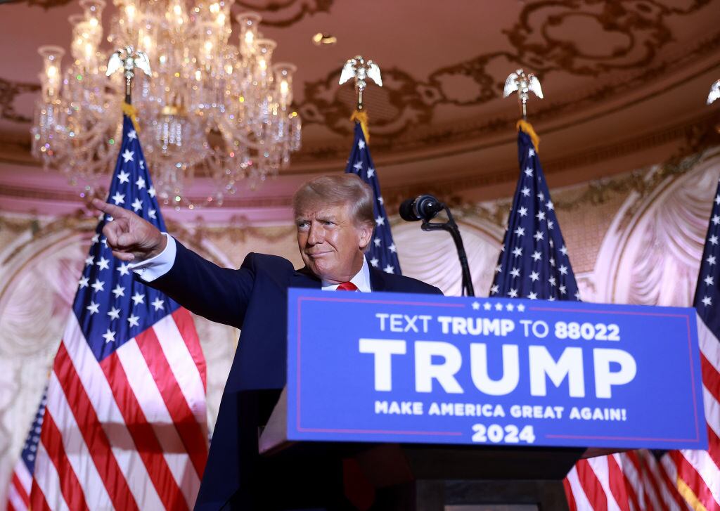 Donald Trump lanza su nueva candidatura presidencial en Florida