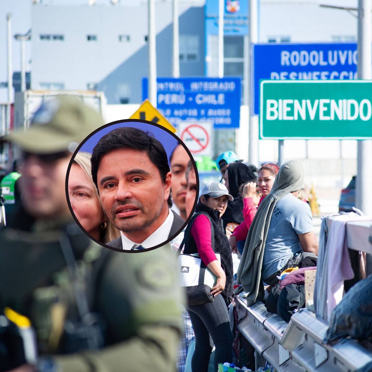 Carter llega a la frontera por crisis migratoria y cuestiona al Gobierno: “Estos problemas no se solucionan desde La Moneda”