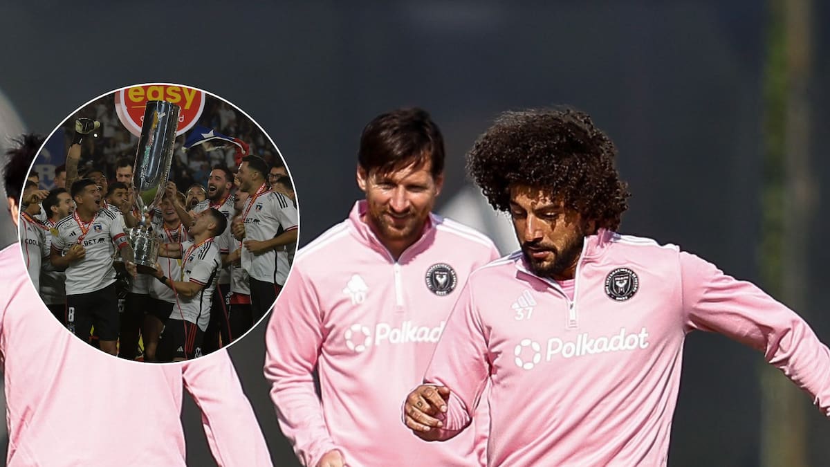 Mencionó a Colo Colo y a la Copa Chile: la broma que le hizo Falcón a Messi y la reacción del astro argentino