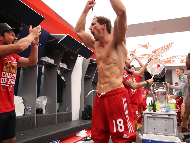 Camarín del Bayern Munich celebró el título de la Champions con música de Maluma