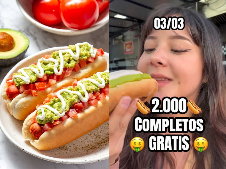 Hoy repartirán 2.000 completos gratis en Santiago: revisa aquí el lugar y la hora del evento