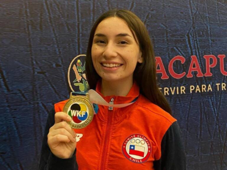 Magdalena Godoy se posicionó como la nueva número uno en el ranking mundial de karate