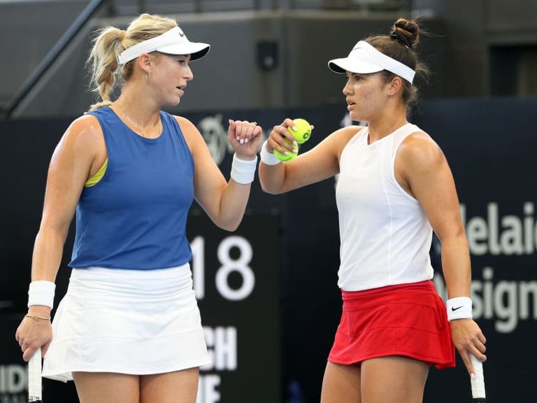Alexa Guarachi tuvo debut y despedida en el dobles femenino del WTA 1000 de Roma