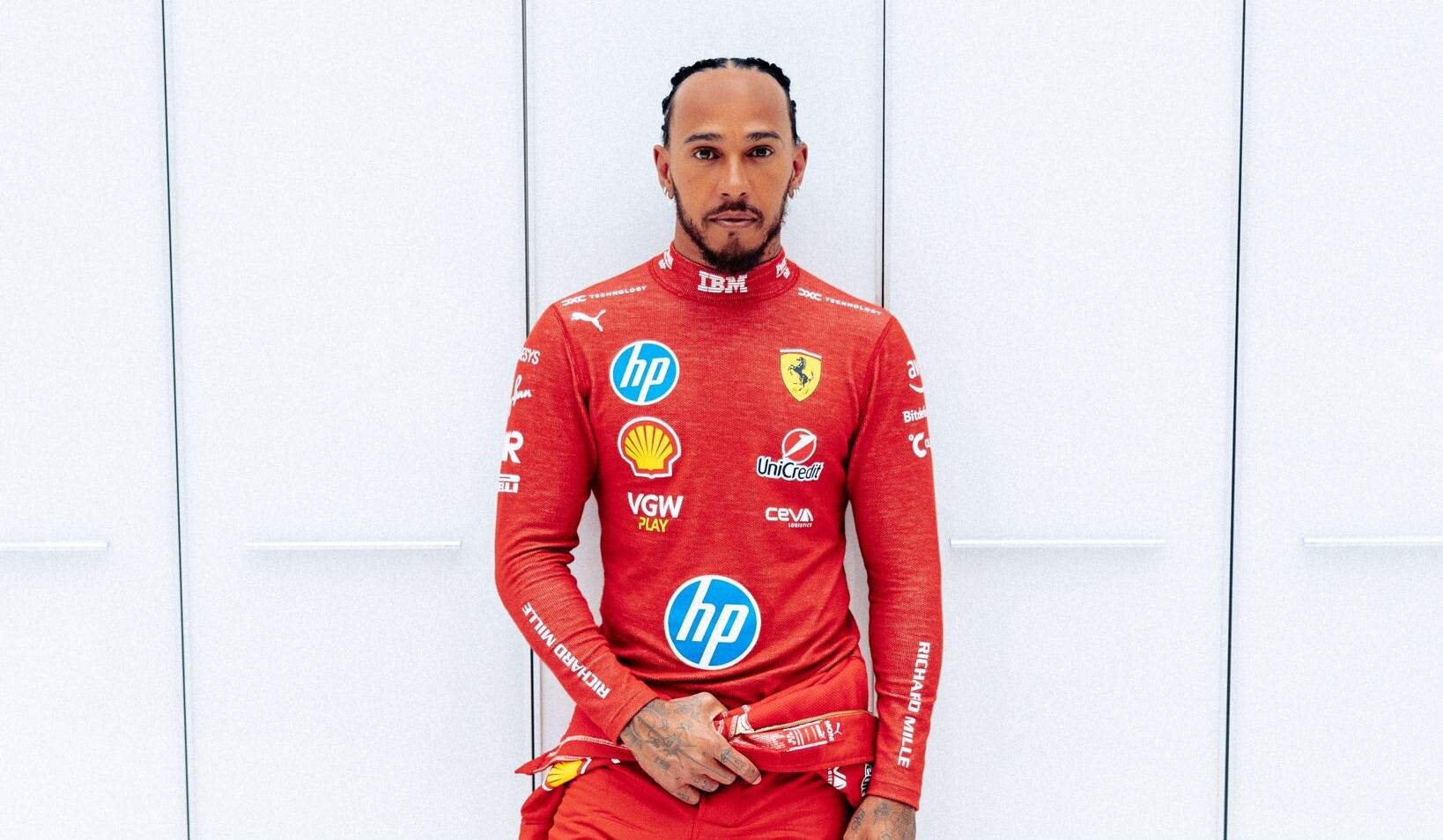 Las primeras horas de Lewis Hamilton como piloto de Ferrari | Instagram: Lewis Hamilton