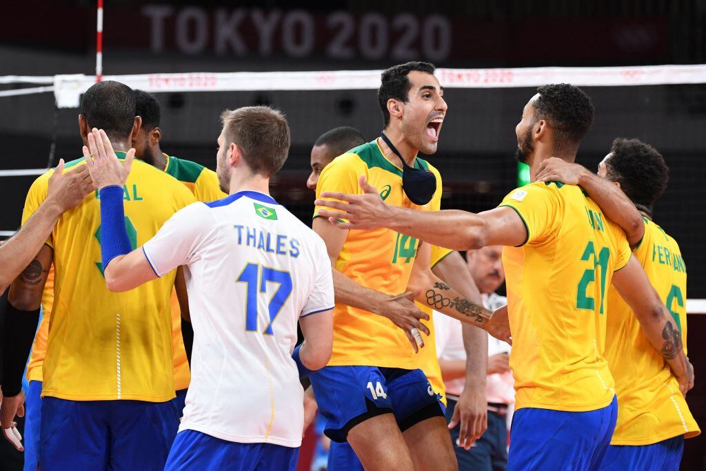 Brasil dio vuelta el clásico con Argentina en el voleibol de los Juegos Olímpicos