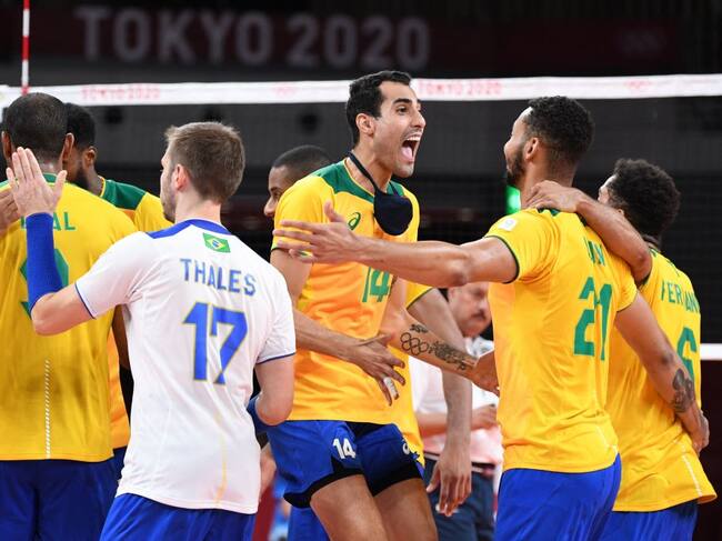 Brasil dio vuelta el clásico con Argentina en el voleibol de los Juegos Olímpicos