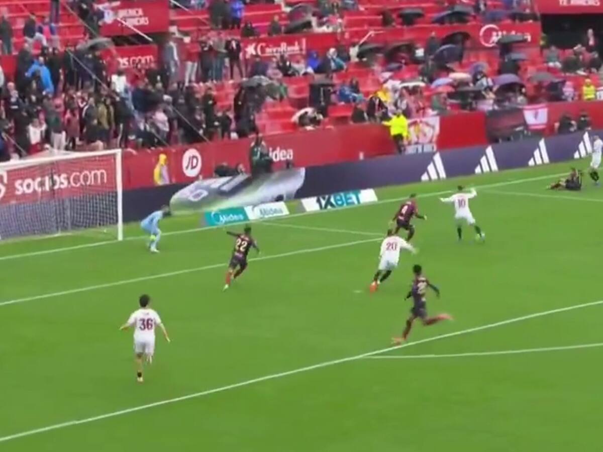La asistencia de Alexis Sánchez que maravilla a toda España: final inesperado para el chileno y el Sevilla