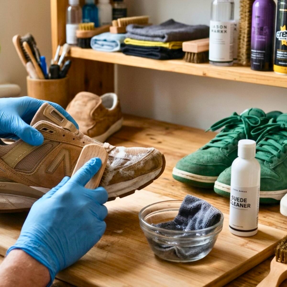 Cómo limpiar zapatillas de gamuza en casa: guía paso a paso