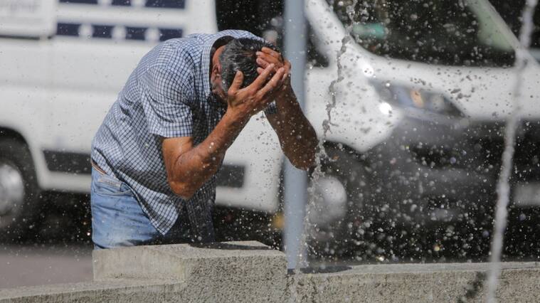 Calor en Santiago