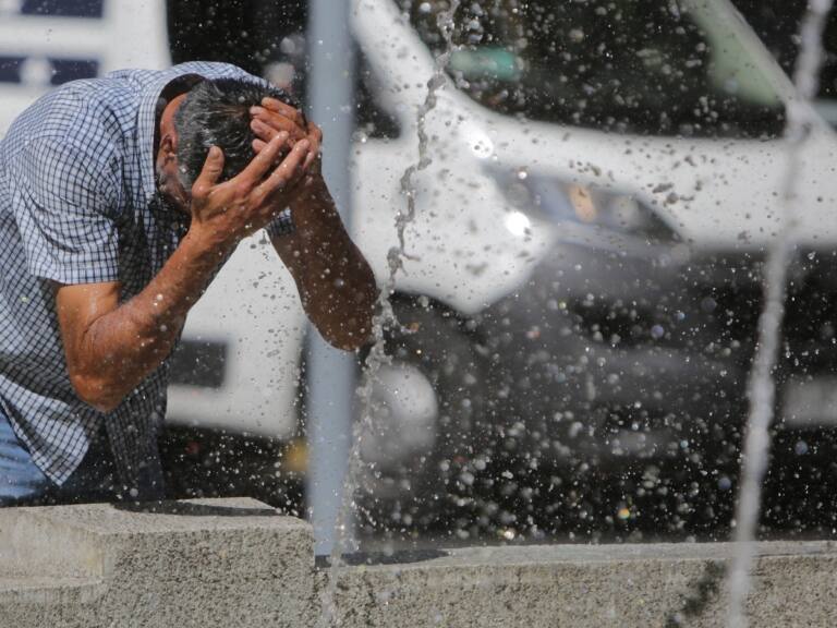 Calor en Santiago