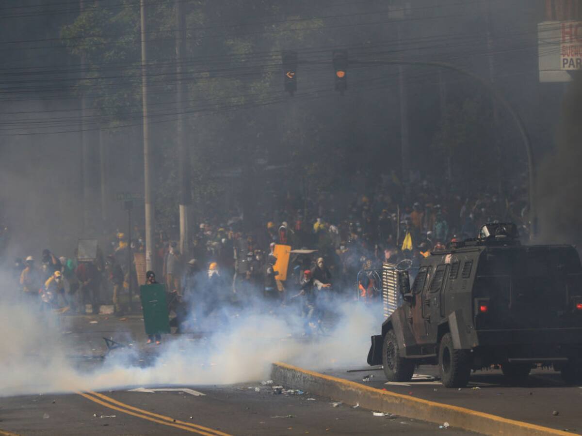 Al menos tres muertos durante las protestas en Ecuador