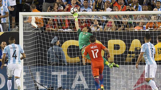 Kun Agüero, Claudio Bravo Copa América 2016