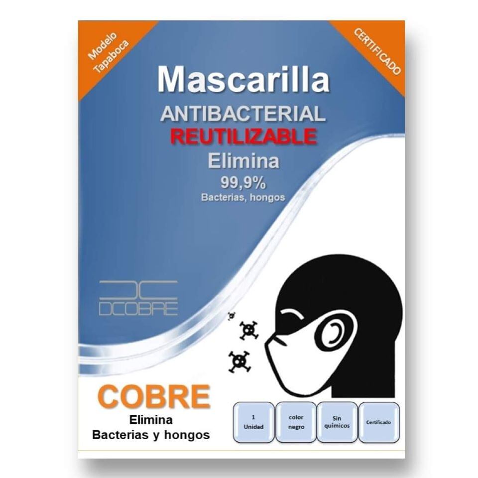 Así luce la mascarilla de «CoureTex»