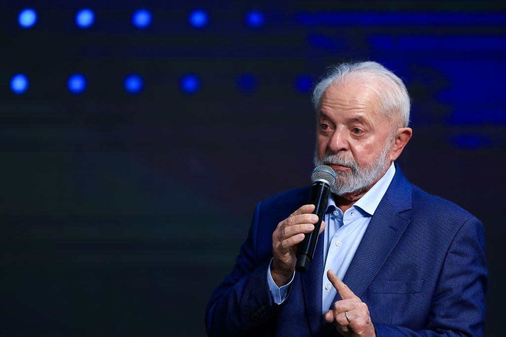El presidente de Brasil, Luiz Inácio Lula da Silva, en un evento en la ciudad de Río de Janeiro.