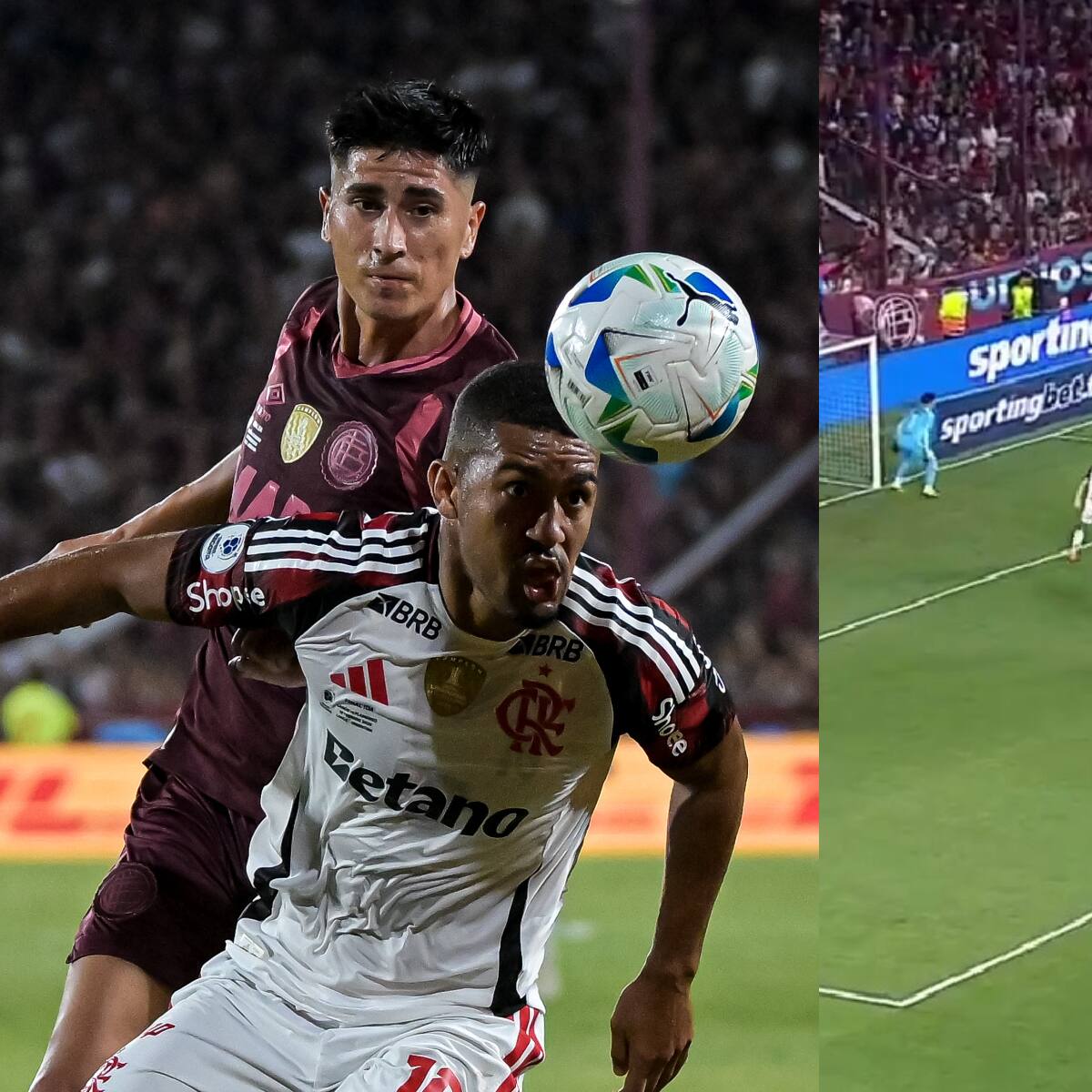 Recopa Sudamericana: Lanús sorprende a Flamengo y el “Tucu” Sepúlveda casi marca un golazo