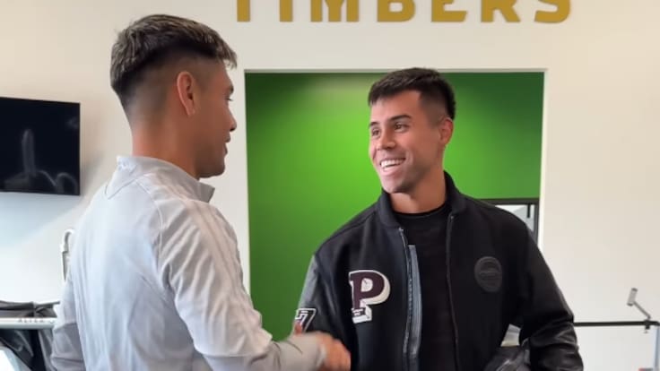 “Me convenció”: Alexander Aravena revela el rol clave que tuvo Felipe Mora en su arribo a Portland Timbers