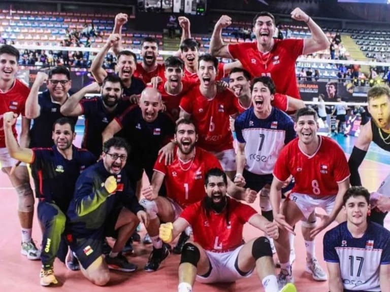 Chile logra una infartante clasificación a las semifinales de la Copa Panamericana de voleibol