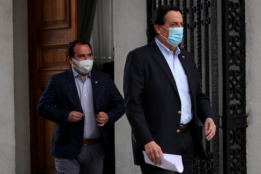 Autoridades del ministerio del Interior