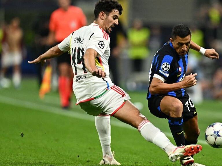 Alexis Sánchez suma minutos en la victoria del Inter de Milán sobre Benfica