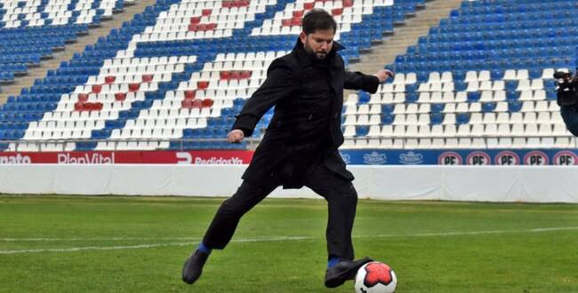 Luciano Aued: Presidente Boric celebra alta médica del futbolista de la UC