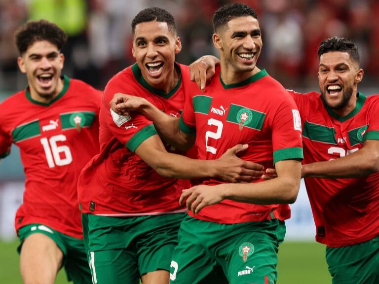 A lo Alexis: el picotón de Achraf Hakimi para la clasificación de Marruecos en Qatar 2022
