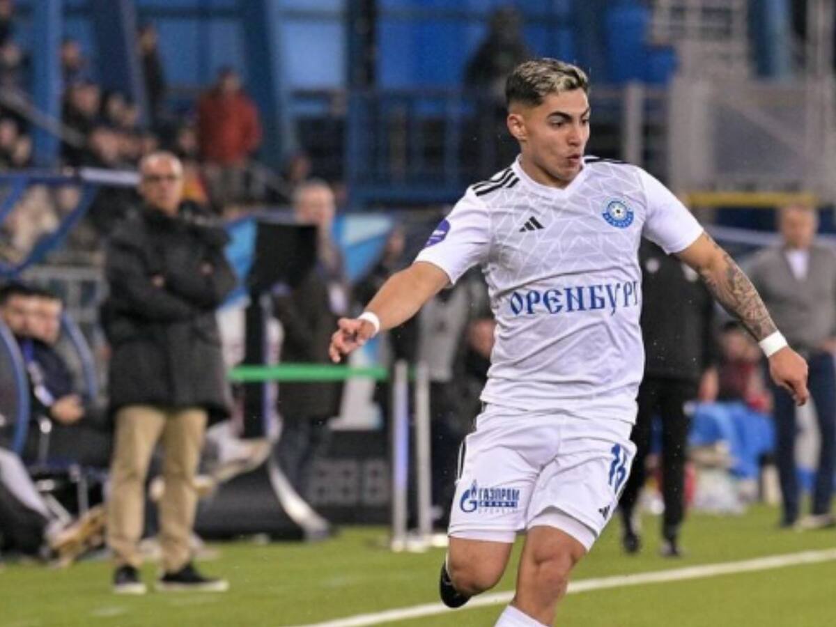 Jordhy Thompson se estrena en las redes de la liga rusa: revisa el gol que anotó el chileno contra Rostov