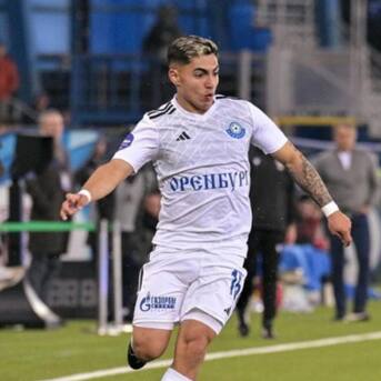 Jordhy Thompson se estrena en las redes de la liga rusa: revisa el gol que anotó el chileno contra Rostov