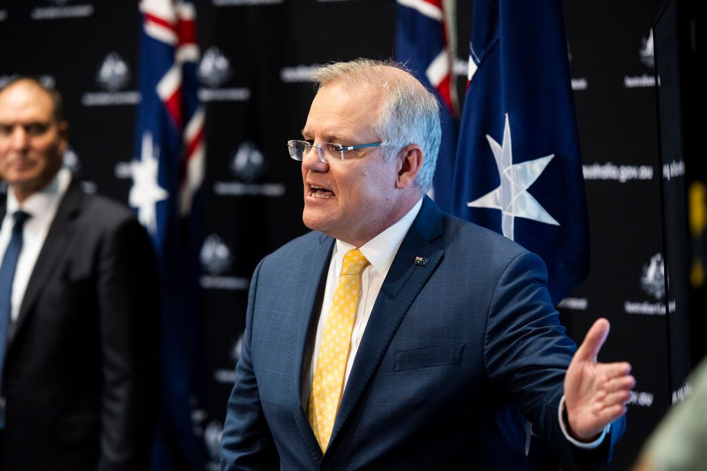 El primer ministro australiano Scott Morrison
